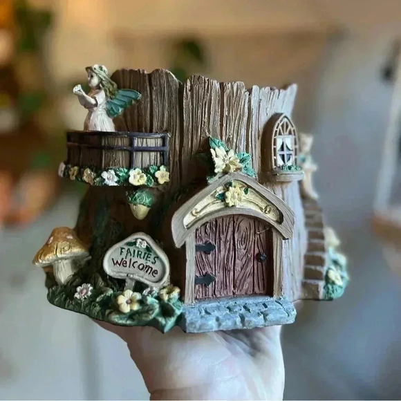 Fairy-Themed Plant Stand / Planter Holder for 4” Pots 🪴 - Picture 2 of 14